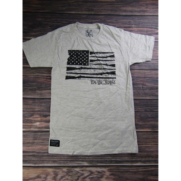Howitzer Other - Howitzer Patriot Mens Small White T Shirt Military USA America We The People
